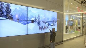 pantallas y escaparates interactivos